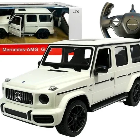 Mercedes G63 Rastar Terenski Automobil Na Daljinsko Upravljanje, Bijeli 1:14 1