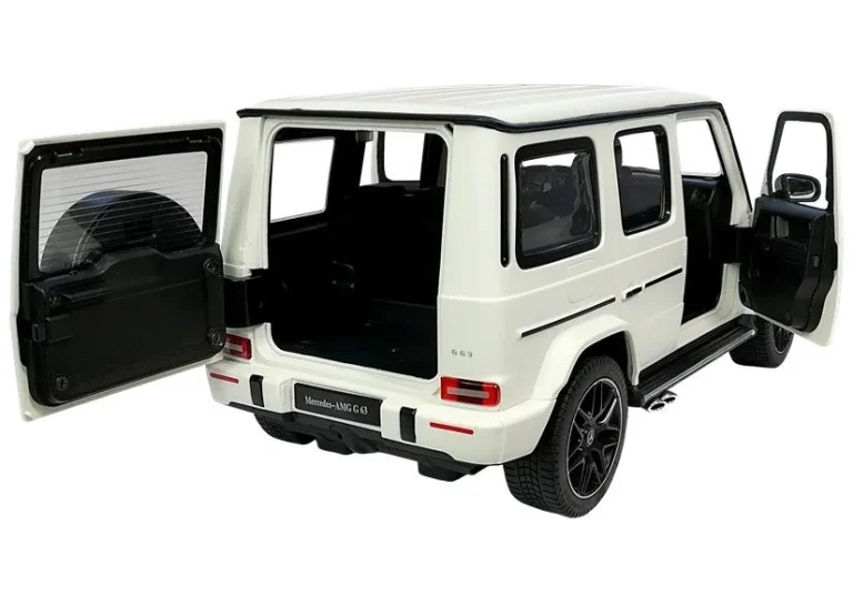Mercedes G63 Rastar Terenski Automobil Na Daljinsko Upravljanje, Bijeli 1:14 5