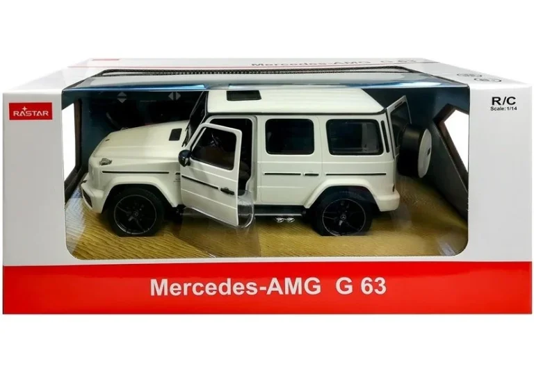 Mercedes G63 Rastar Terenski Automobil Na Daljinsko Upravljanje, Bijeli 1:14 9