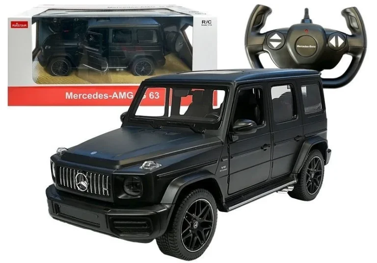 Mercedes G63 Rastar Terenski Automobil Na Daljinsko Upravljanje, Crni 1:14 1