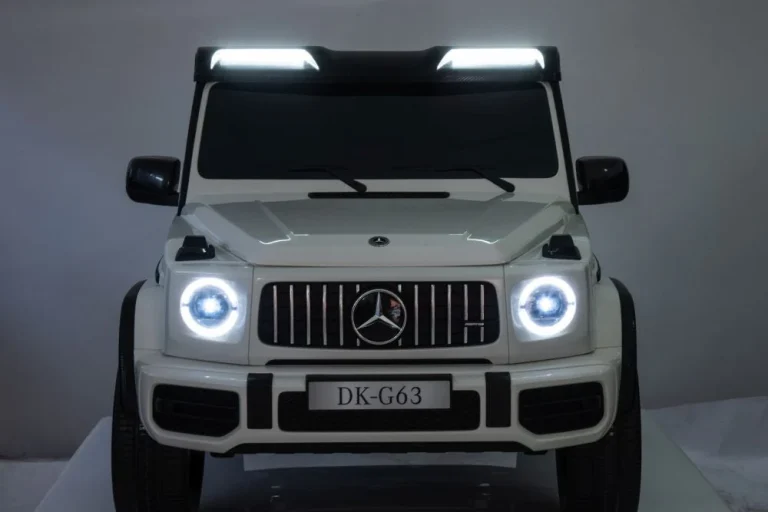 Mercedes G63 Xxl Bijeli 4x4 Auto Na Akumulator 12