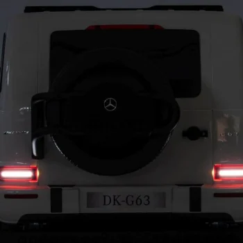 Mercedes G63 Xxl Bijeli 4x4 Auto Na Akumulator 8
