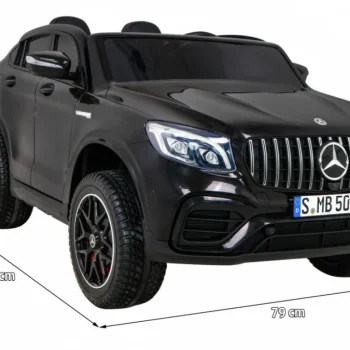 Mercedes Glc 63s Crni Suv Za Djecu + 4x4 Pogon, Crna 2