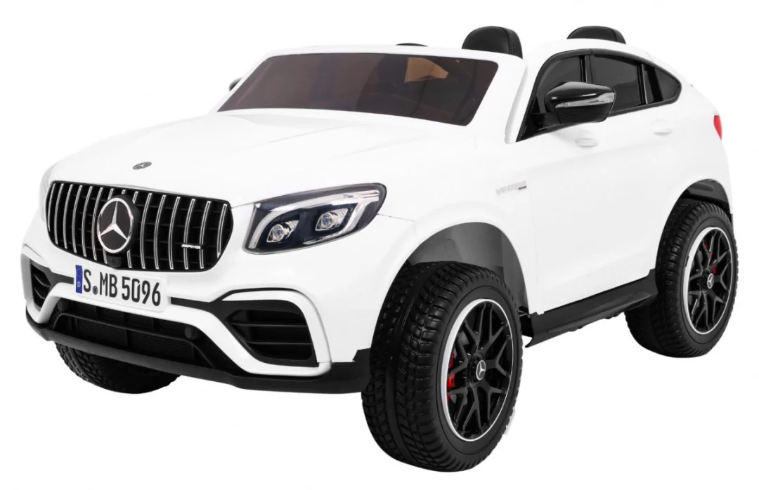 Mercedes Glc 63s Dječji Automobil Bijeli Suv + 4x4 Pogon, Bijela 1