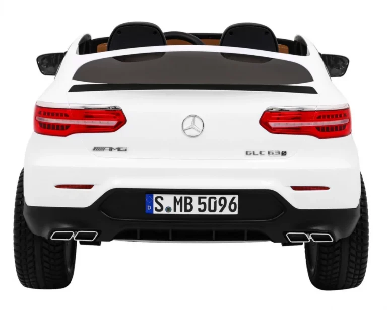 Mercedes Glc 63s Dječji Automobil Bijeli Suv + 4x4 Pogon, Bijela 6