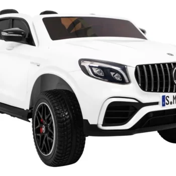 Mercedes Glc 63s Dječji Automobil Bijeli Suv + 4x4 Pogon, Bijela 7