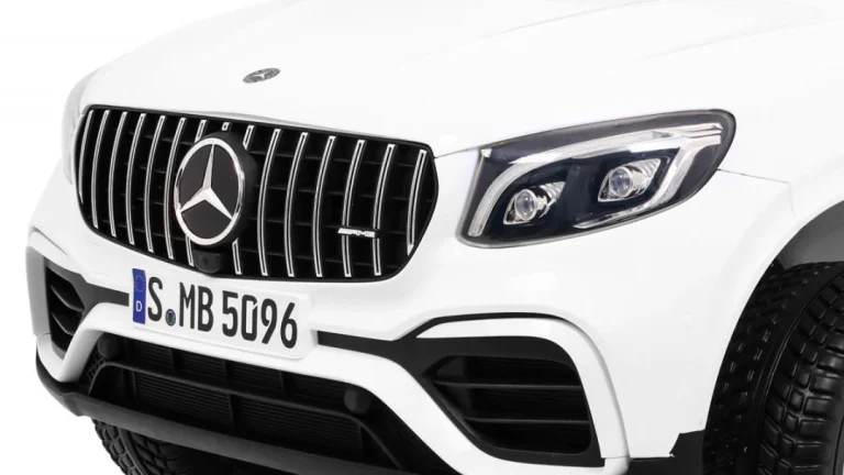 Mercedes Glc 63s Dječji Automobil Bijeli Suv + 4x4 Pogon, Bijela 8