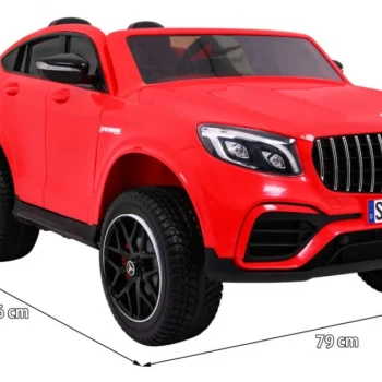 Mercedes Glc 63s Dječji Automobil Crveni Suv + 4x4 Pogon, Crvena 2