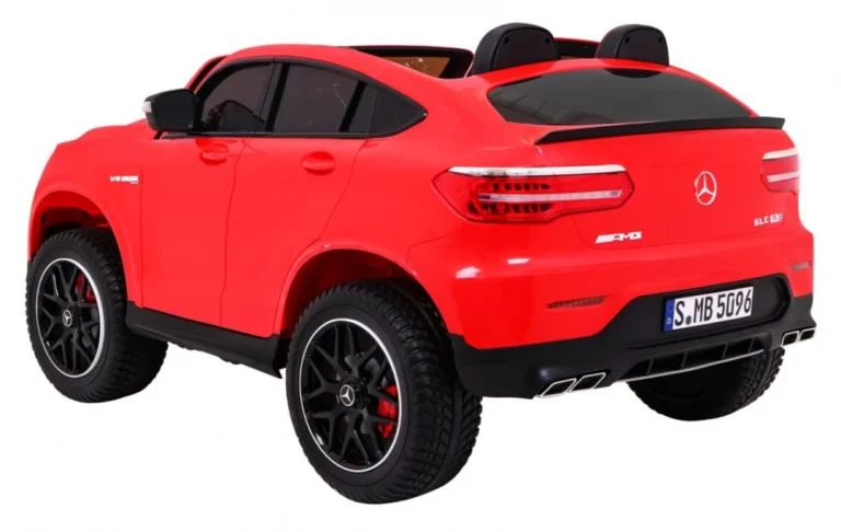 Mercedes Glc 63s Dječji Automobil Crveni Suv + 4x4 Pogon, Crvena 5
