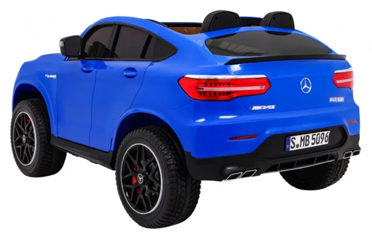 Mercedes Glc 63s Dječji Automobil Plavi Suv + 4x4 Pogon, Plava 5