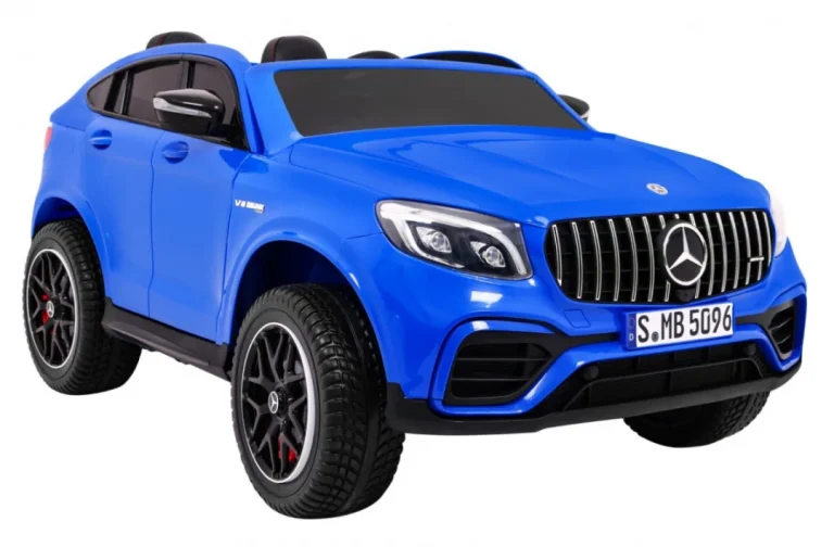 Mercedes Glc 63s Dječji Automobil Plavi Suv + 4x4 Pogon, Plava 7