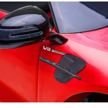 Mercedes Gtr Električni Automobil Za Vožnju Crveni 10