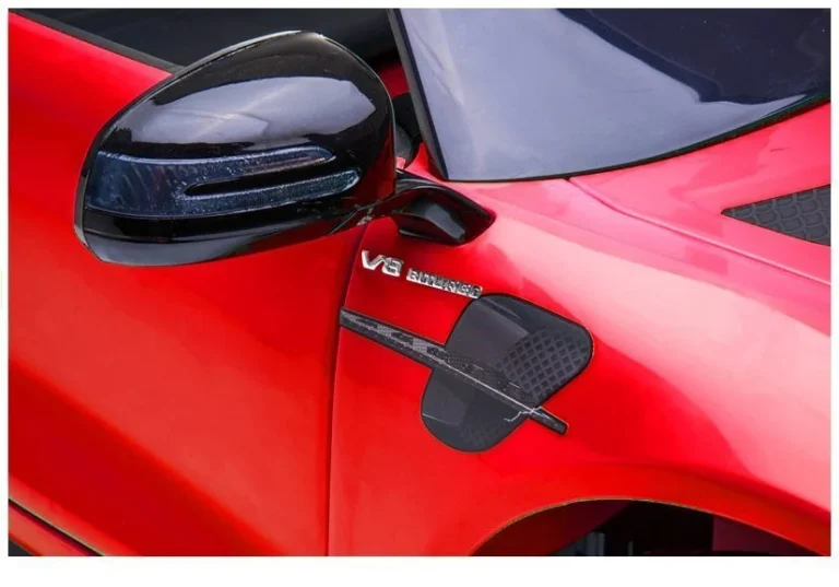 Mercedes Gtr Električni Automobil Za Vožnju Crveni 10