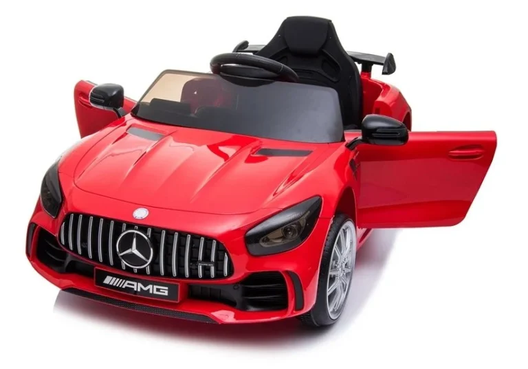 Mercedes Gtr Električni Automobil Za Vožnju Crveni 8