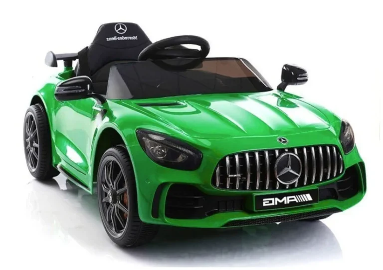Mercedes Gtr Električni Automobil Za Vožnju Zeleni 1