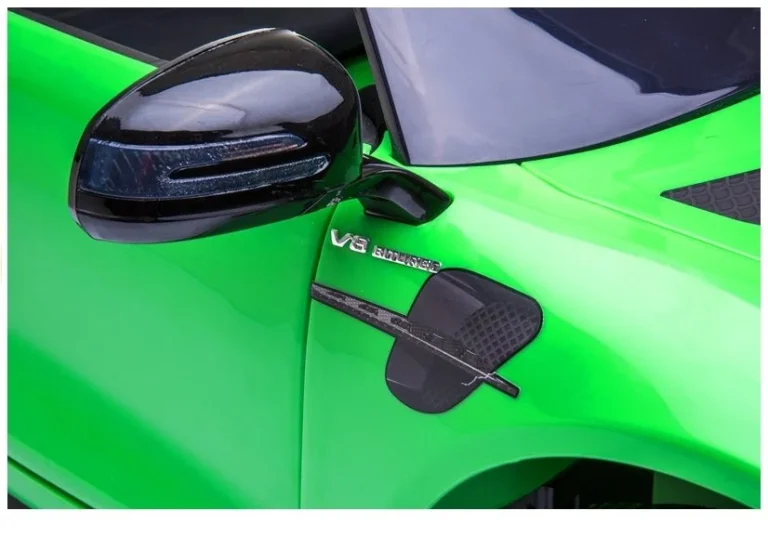 Mercedes Gtr Električni Automobil Za Vožnju Zeleni 13