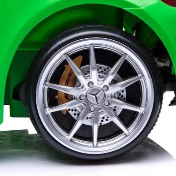 Mercedes Gtr Električni Automobil Za Vožnju Zeleni 14