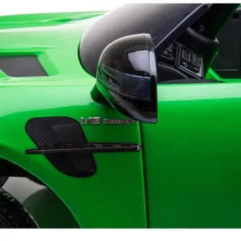 Mercedes Gtr Električni Automobil Za Vožnju Zeleni 15