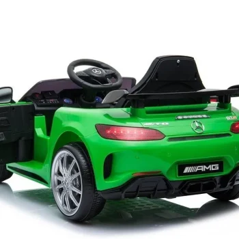 Mercedes Gtr Električni Automobil Za Vožnju Zeleni 3