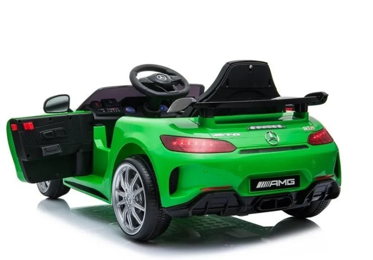 Mercedes Gtr Električni Automobil Za Vožnju Zeleni 3