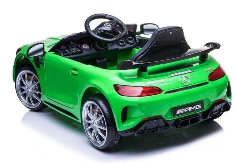 Mercedes Gtr Električni Automobil Za Vožnju Zeleni 5