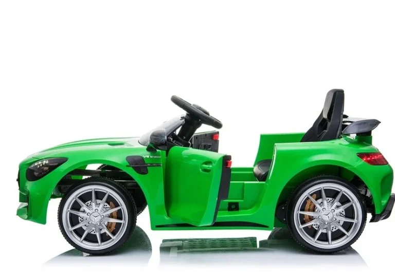 Mercedes Gtr Električni Automobil Za Vožnju Zeleni 6