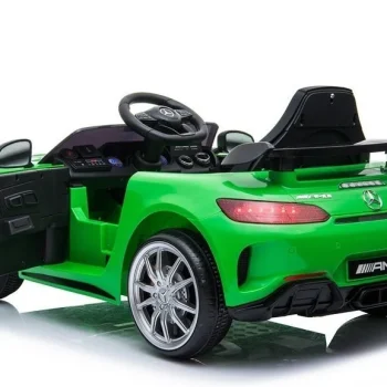 Mercedes Gtr Električni Automobil Za Vožnju Zeleni 7