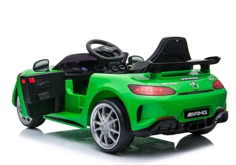 Mercedes Gtr Električni Automobil Za Vožnju Zeleni 7