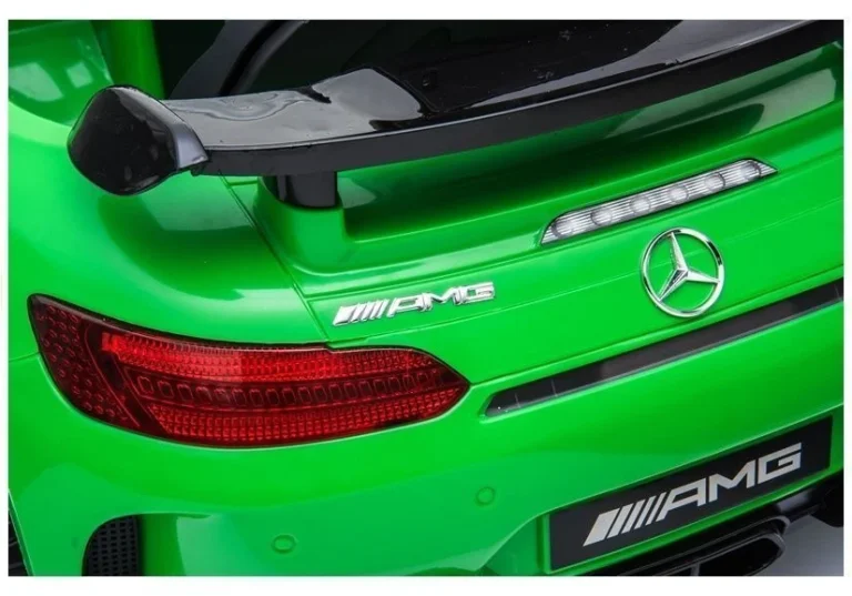 Mercedes Gtr Električni Automobil Za Vožnju Zeleni 8