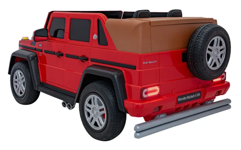 Mercedes Maybach G650 Strong Vozilo, Crveno Auto Na Akumulator 10