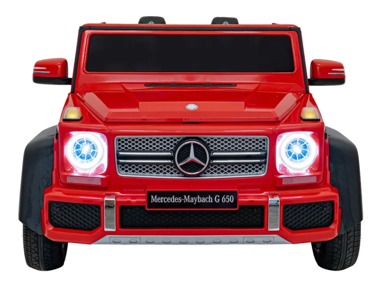 Mercedes Maybach G650 Strong Vozilo, Crveno Auto Na Akumulator 4