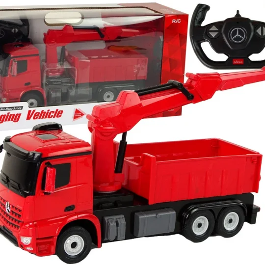 Mercedes Rastar Crveni Kamion S Grabilicom 1