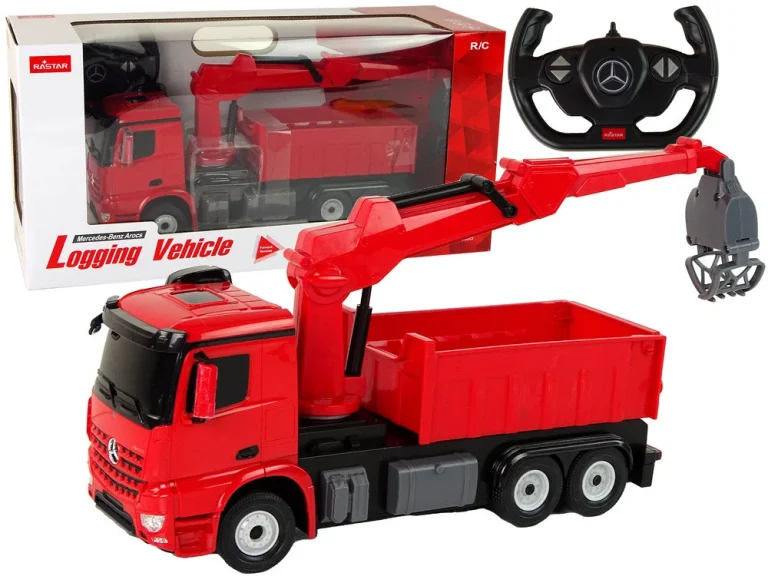 Mercedes Rastar Crveni Kamion S Grabilicom 1