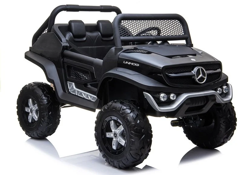 Mercedes Unimog Auto Na Akumulator, Crni, 4×4, 12v 1