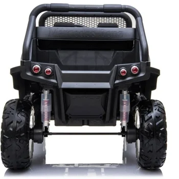 Mercedes Unimog Auto Na Akumulator, Crni, 4×4, 12v 6