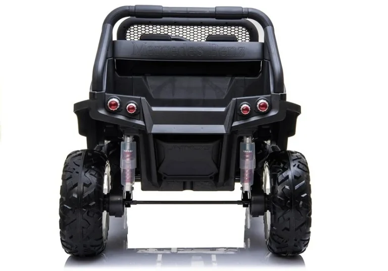 Mercedes Unimog Auto Na Akumulator, Crni, 4×4, 12v 6