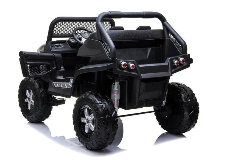 Mercedes Unimog Auto Na Akumulator, Crni, 4×4, 12v 9