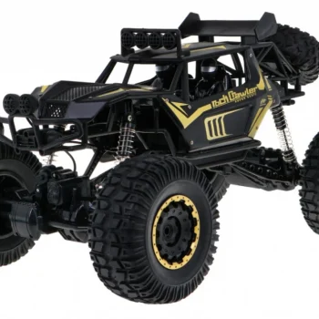 Metal Rock Cruiser Za Djecu 3+ Model Na Daljinsko Upravljanje 1:8 S Pogonom Na Sva četiri, Crna 3