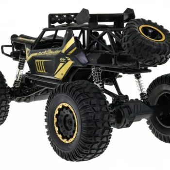 Metal Rock Cruiser Za Djecu 3+ Model Na Daljinsko Upravljanje 1:8 S Pogonom Na Sva četiri, Crna 4
