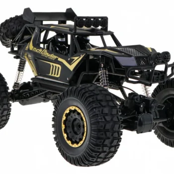 Metal Rock Cruiser Za Djecu 3+ Model Na Daljinsko Upravljanje 1:8 S Pogonom Na Sva četiri, Crna 6
