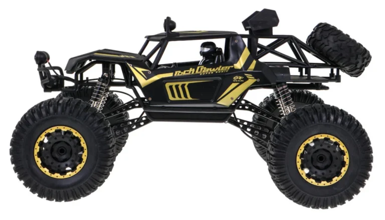 Metal Rock Cruiser Za Djecu 3+ Model Na Daljinsko Upravljanje 1:8 S Pogonom Na Sva četiri, Crna 7