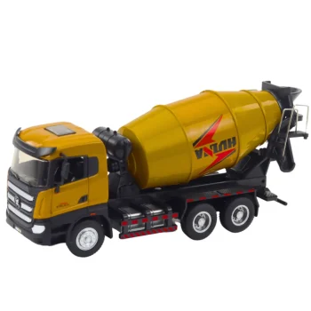 Metalna Mješalica Za Beton, Građevinsko Vozilo, Huina Kaki 1:50 2
