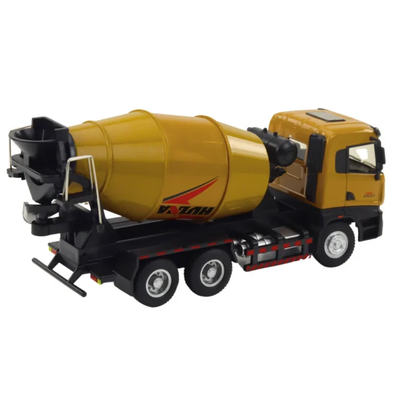 Metalna Mješalica Za Beton, Građevinsko Vozilo, Huina Kaki 1:50 3