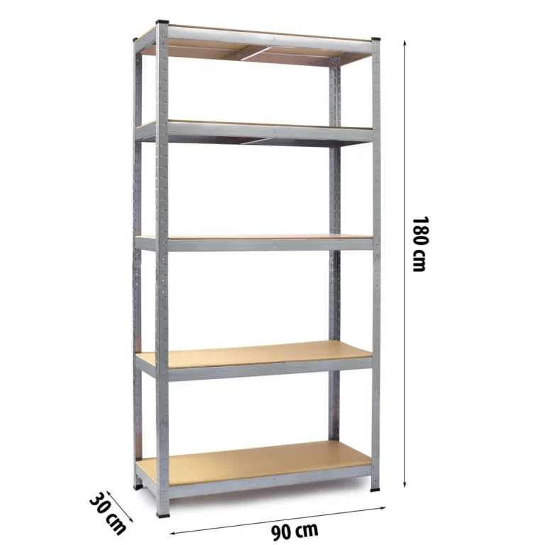 Metalna Polica Za Odlaganje 180 X 90 X 30 Cm Humberg 4843 6