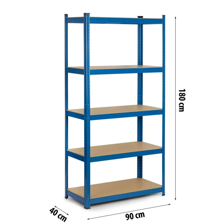 Metalna Polica Za Odlaganje 180 X 90 X 40 Cm Humberg 4848 6