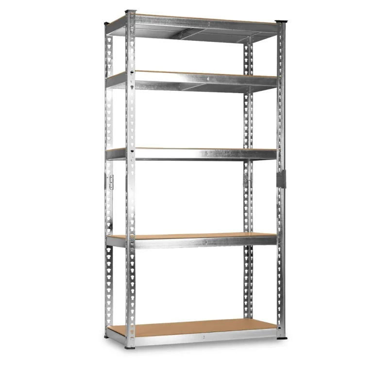 Metalna Polica Za Odlaganje 183 X 90 X 40 Cm Humberg Hr 853 Srebrna 4