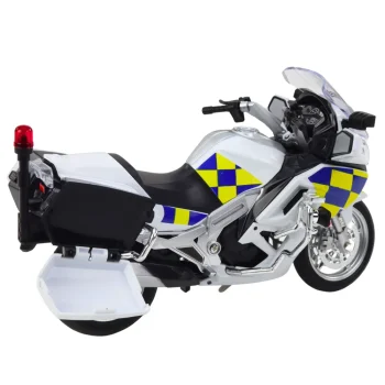 Metalna Svjetla Policijskih Motocikala Zvuči Bijelo 1:12 3