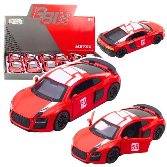 Metalna Svjetla Sportskog Automobila, Zvuk Crvenog Svjetla 1:43 1