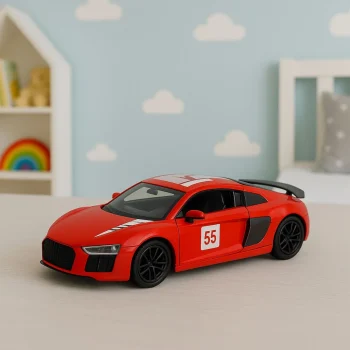 Metalna Svjetla Sportskog Automobila, Zvuk Crvenog Svjetla 1:43 4