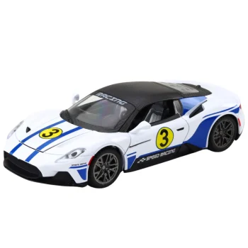 Metalna Svjetla Za Sportske Automobile Zvuci Vožnja Bijela 1:22 2
